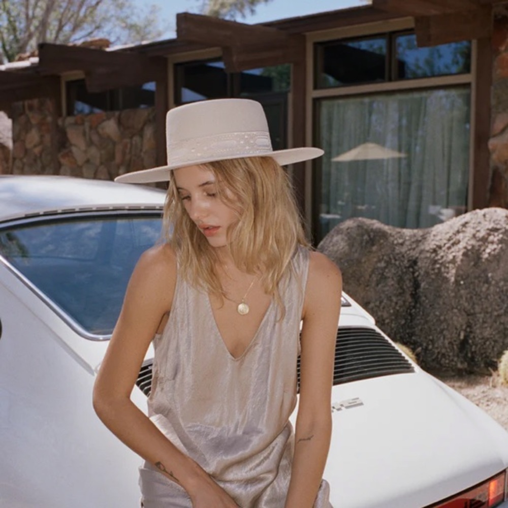 LACK OF COLOUR SIERRA GOLD HAT • with tags